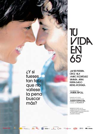 Cartell anunciador de la pel·lícula "Tu vida en 65 minutos"