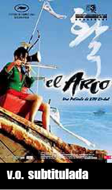 Cartell de promoció a Espanya de la pel·lícula "El arco"