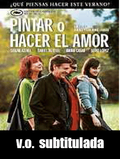 Cartell anunciador de la pel·lícula "Peindre ou faire l'amour