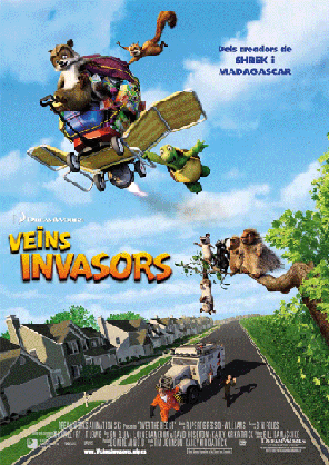 Cartell de la pel·lícula "Veïns invasors"