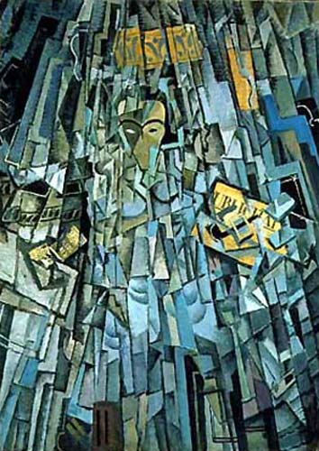 Autoretrat cubista de Salvador Dalí