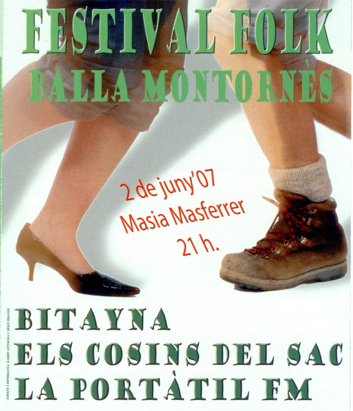 Cartell de promoció del "Balla Montornès"