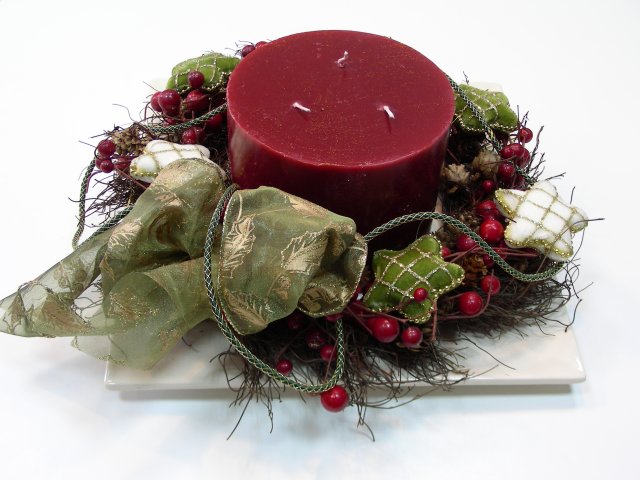 Taller de centres de taula a la Biblioteca