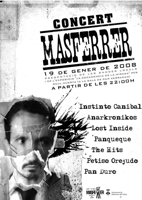 Cartell de promoció del concert