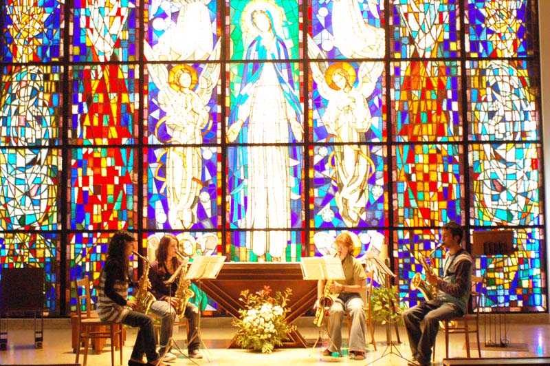 Darrer concert del cicle "Nous Intèrprets". Quartet fila saxo