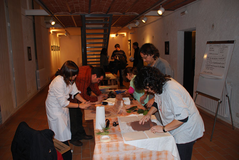 Imatge d'una de les sessions dels Amics del Museu