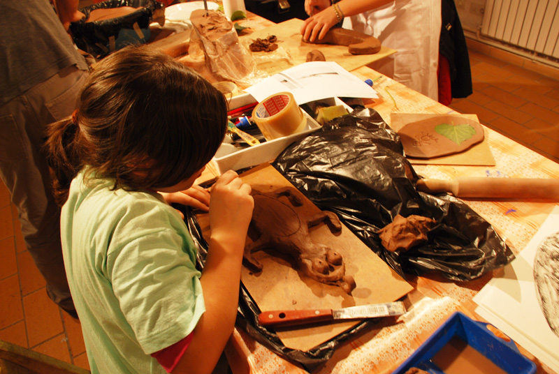 Imatge d'uns dels tallers de "Amics del Museu"
