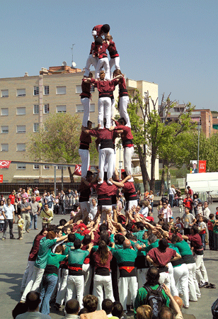 Imatge de la jornada castellera de l'any passat