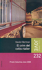 Portada de la novel·la "El crim del colós rialler"