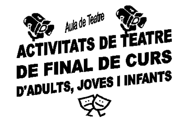 Final de curs de l'Aula de Teatre