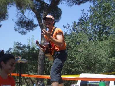 Un moment de l'espectacle de Carles Cuberes