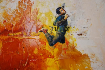 Obra de l'artista Pere Vilardebó. Fotografia de Jon Jacobsen
