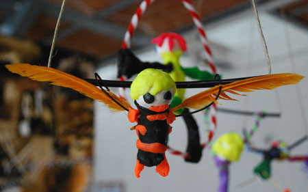Treballs dels nens que han visitat Germinart Circus