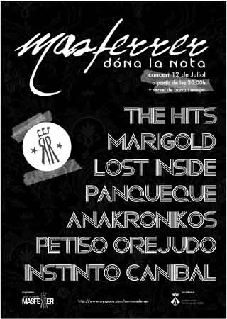 Cartell del concert