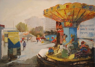 Tercer premi. Pintura de Josep Bussalleu