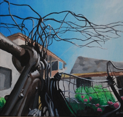 Premi local. Pintura de Eduardo Amorós