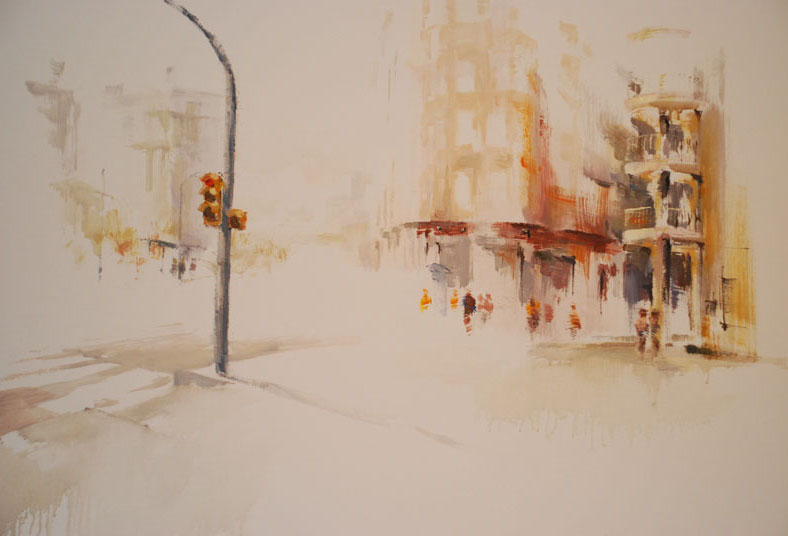 Primer premi. Pintura de Jordi Torrent  