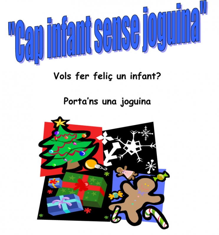 Cartell de la campanya "Cap infant sense joguina" (2008)