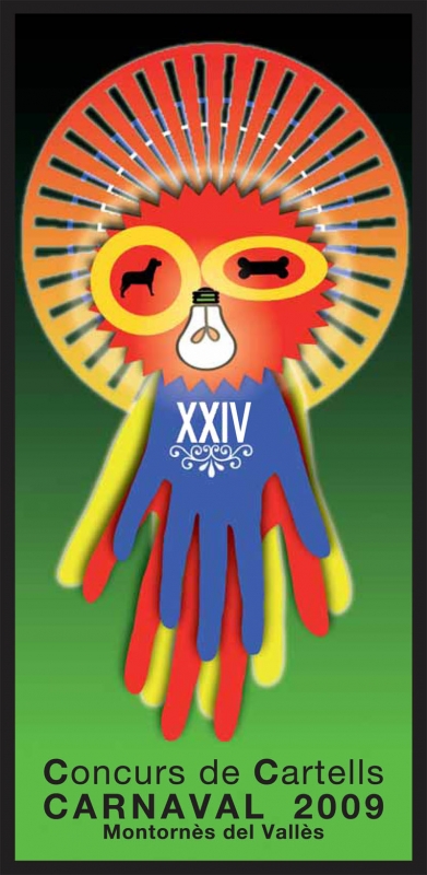 Imatge de promoció del Concurs de Cartells de Carnaval 2009