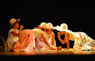 Alumnes de l'Aula Municipal de Teatre