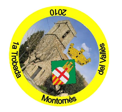 Disseny de la placa commemorativa de la 1a Trobada de col·leccionistes a Montornès del Vallès