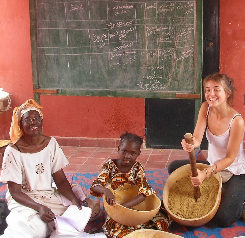 Camps de Solidaritat a Senegal. (C) Magalí Lladó.
Imatge extreta del  web de SETEM