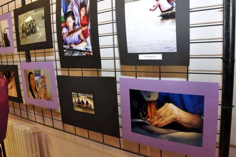 Alguns dels treballs que s'exposen al Casal de Cultura