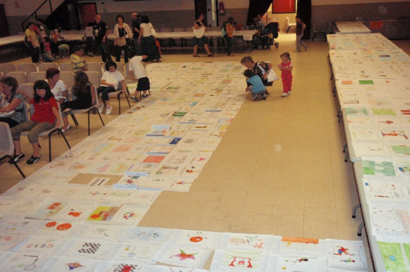 Exposició de dibuixos al Teatre Municipal (2010)