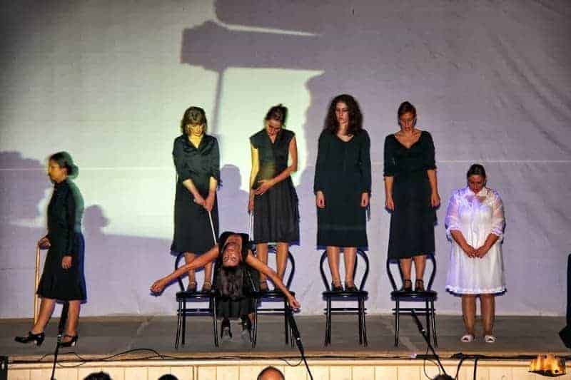 Un moment del muntatge. Foto: jjcsorce02.blogspot.com.es
