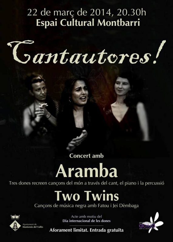 El cartell del concert