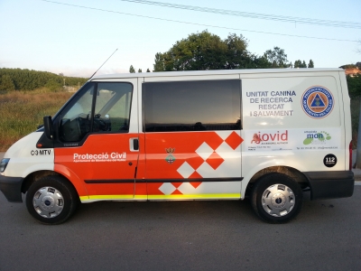 Nou vehicle per a la Unitat Canina de Montornès