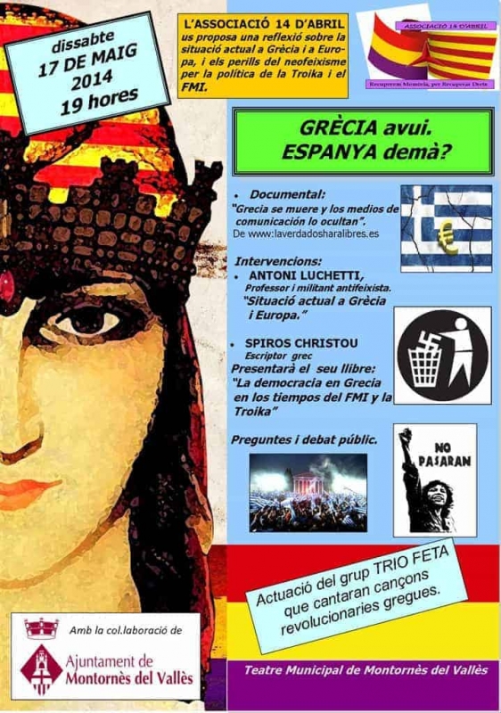 Cartell dels actes