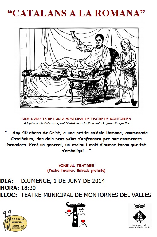 Cartell anunciador de la funció