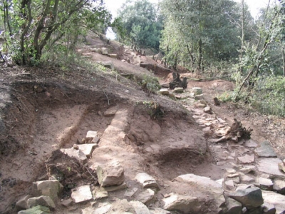 Prospeccions arqueològiques de can Roina al Turó de les Tres Creus