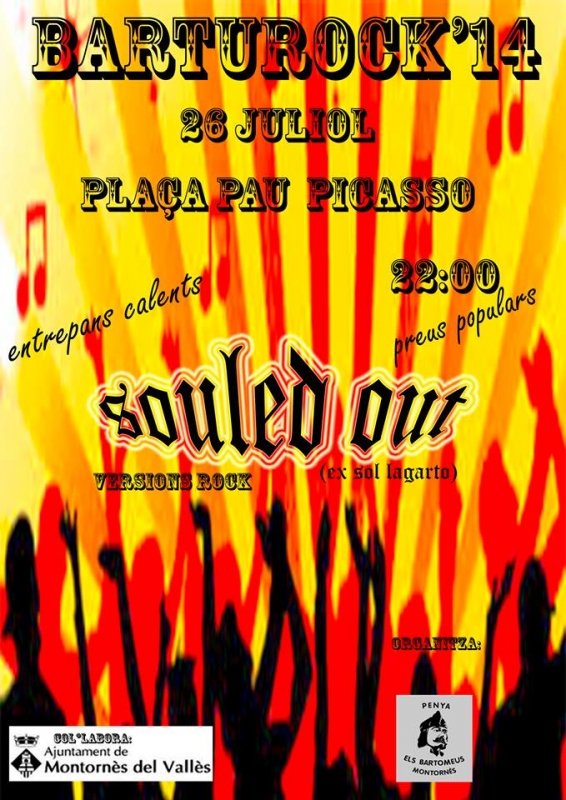 El cartell del Barturock 2014