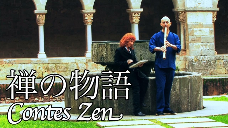 El duet 'Contes Zen'. Font: Escola de Música, Dansa i Aula de Teatre de Montornès