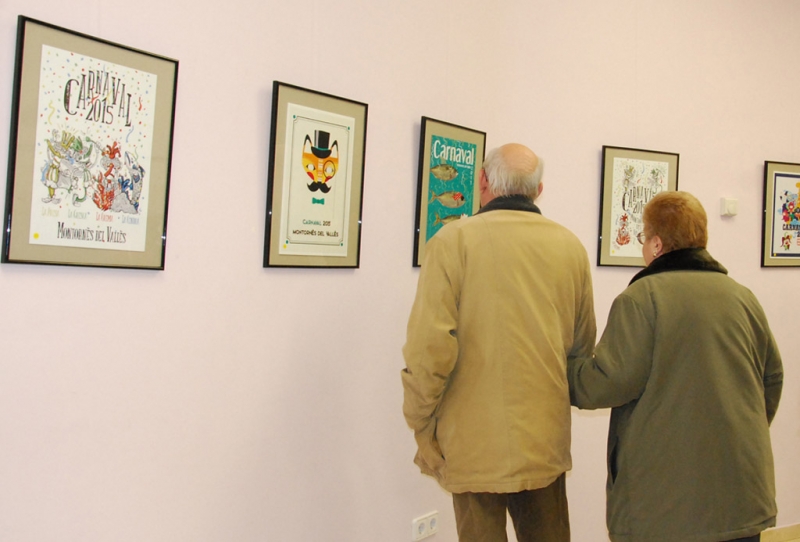 Exposició de cartells a la Sala Riu Mogent del Casal de Cultura