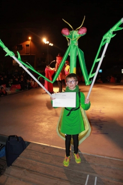 1r Premi individual infantil: "La Mantis Dansaire"