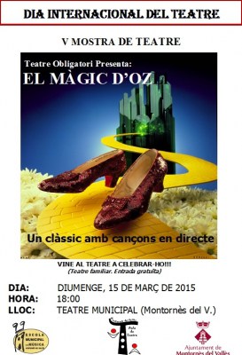 Celebració del Dia Internacional del Teatre