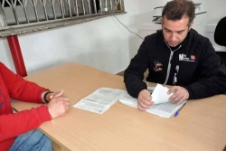 Punt d'informació a les persones usuàries al Complex Esportiu Municipal