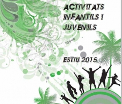 Imatge del programa d'activitats d'estiu 2015
