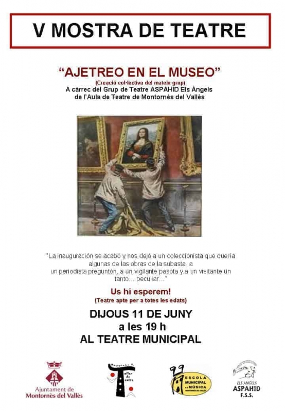 El cartell de la representació