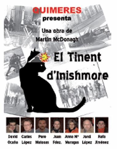 Cartell de l'obra "El Tinent d'Inishmore"