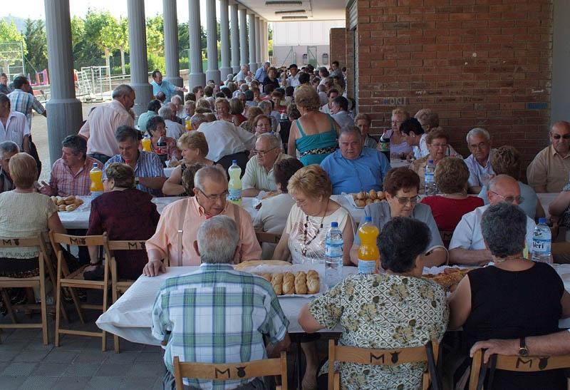 Berenar per a la gent gran
