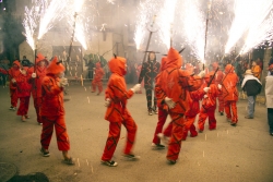 Correfoc infantil amb els Diables de Montornès