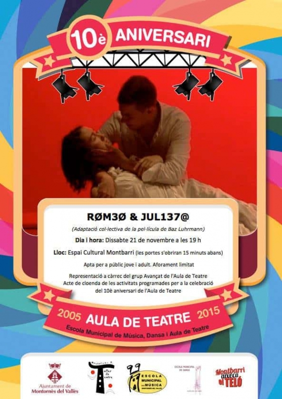 Cartell de l'obra Romeo i Julieta