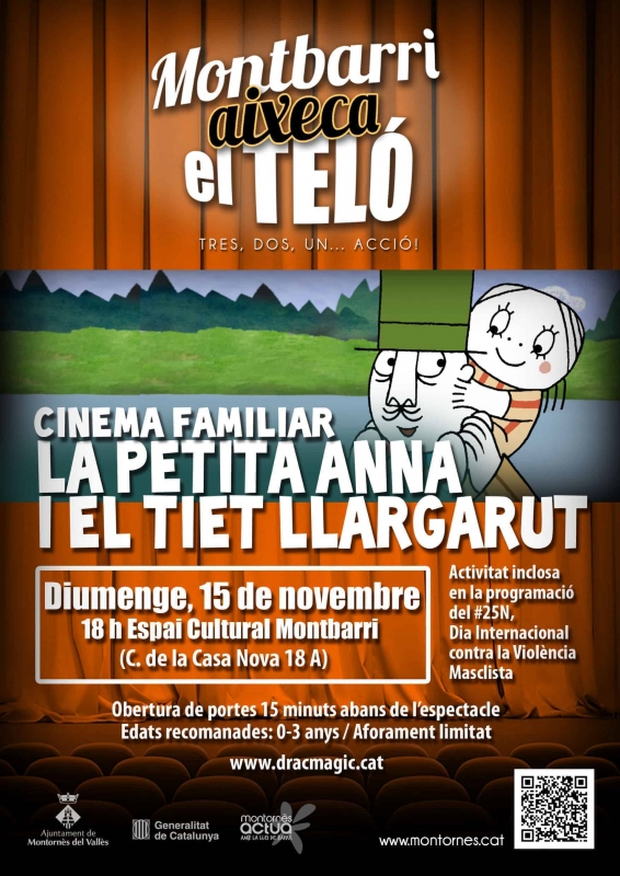 Cartell de la pel·lícula petita Anna i el tiet llargarut