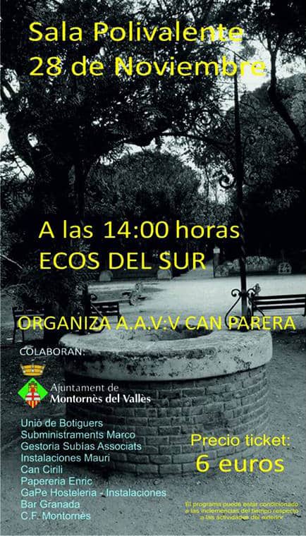 Cartell Festa Solidària AVV Can Parera