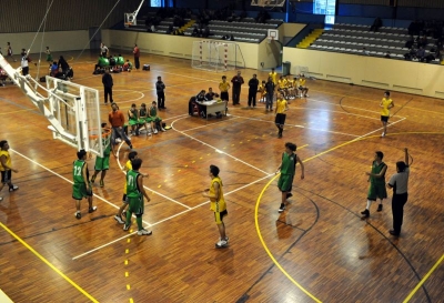 Bàsquet al Pavelló Municipal d'Esports (Imatge d'arxiu)