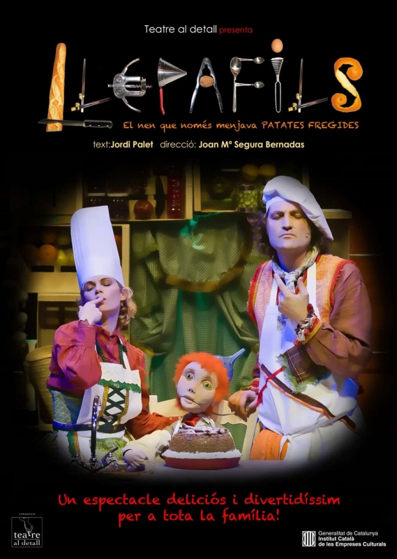 Cartell de "El Llepafils" (Teatre Al Detall)